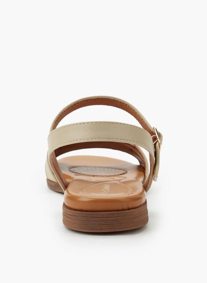 Le Confort BEIGE Women Stone Embellished Sandals for Women | Best Price UAE